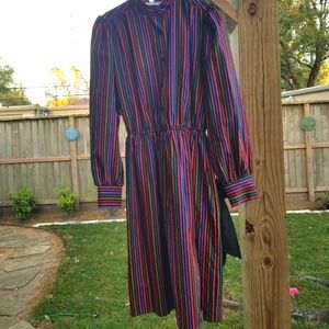 🌈Vintage polyester shirt dress 14 by City Shirts🌈